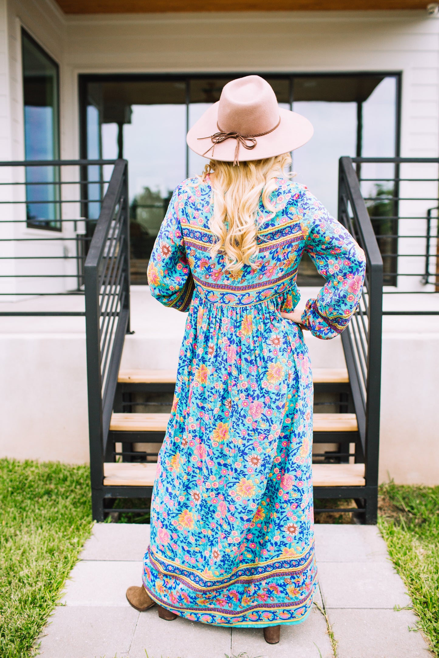 Wild Soul Floral Maxi Dress