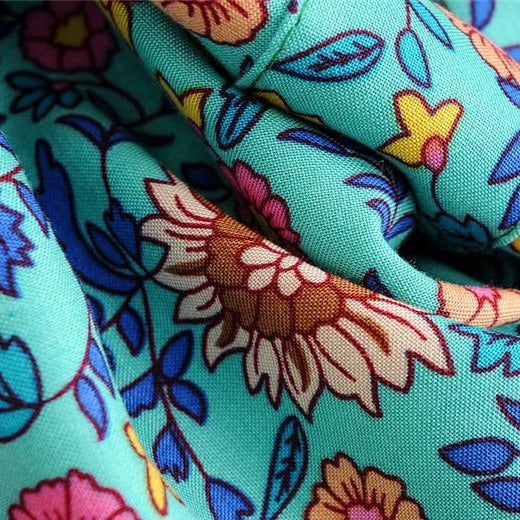Bohemian Daydreamer Floral Wrap Mini Dress | Moonlight Gypsea