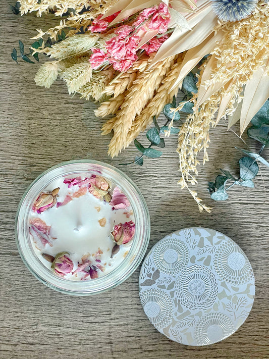 Rose Soy Wax Candle