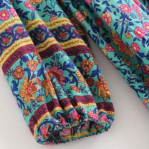 Wild Soul Bohemian Floral Maxi Dress | Moonlight Gypsea