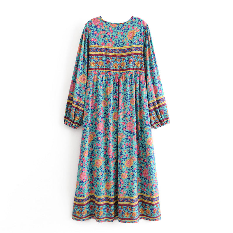 Wild Soul Bohemian Floral Maxi Dress | Moonlight Gypsea