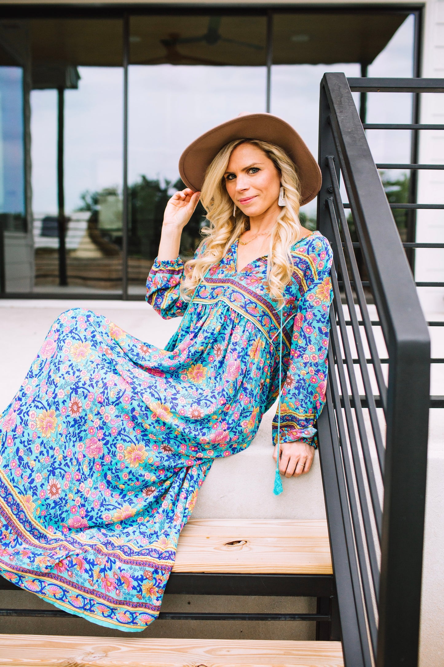 Wild Soul Floral Maxi Dress