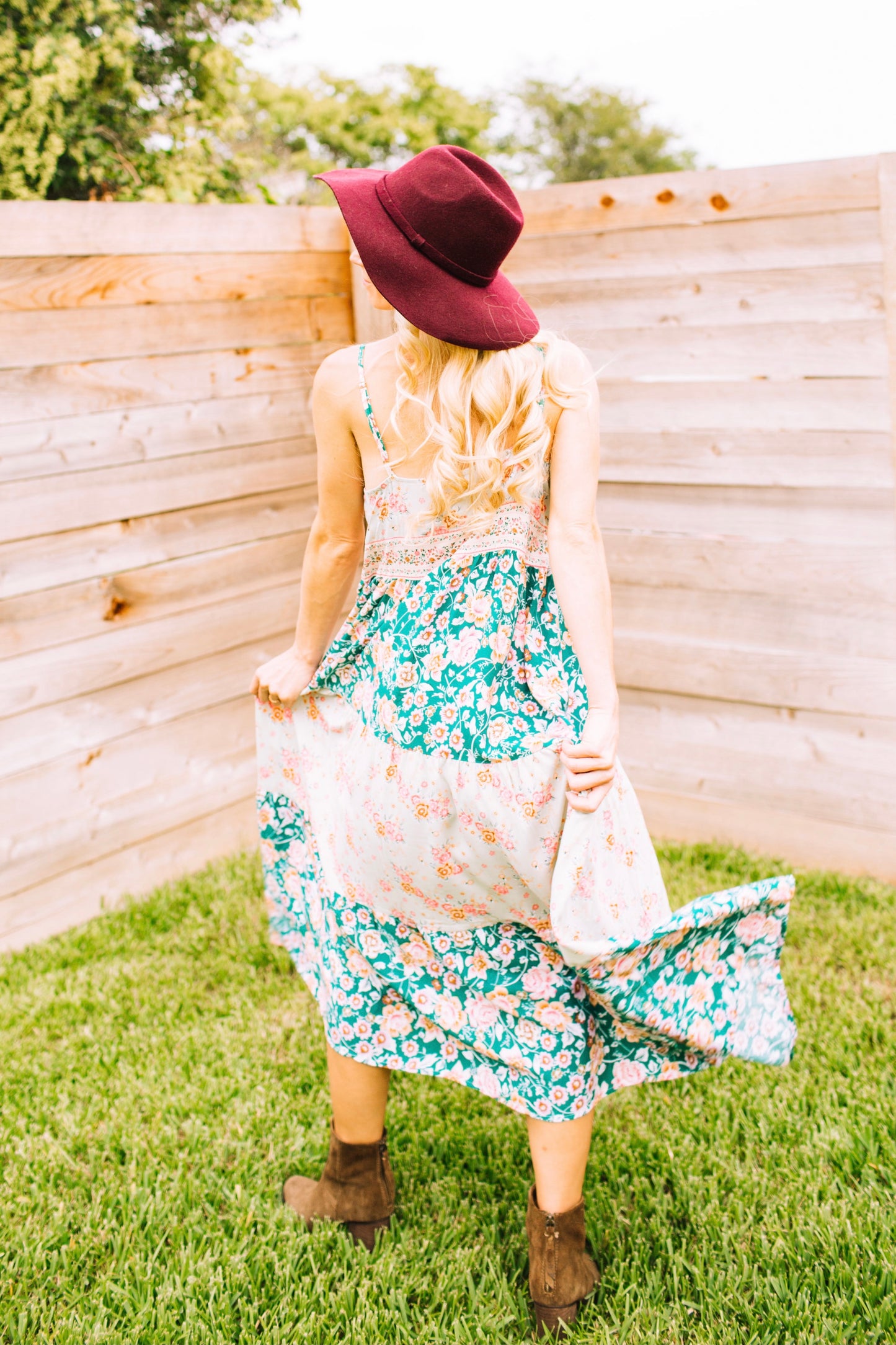 Field of Dreams Floral Maxi Dress