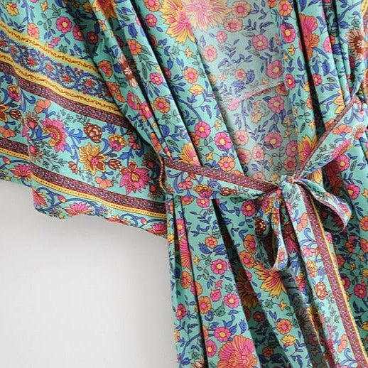 Adventure Awaits Bohemian Floral Kimono | Moonlight Gypsea