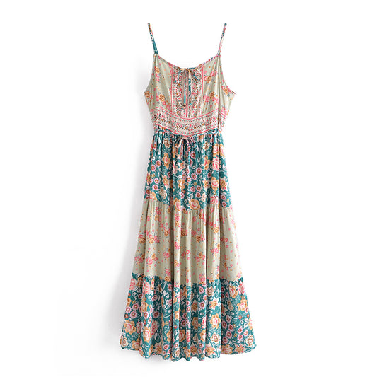 Field of Dreams Bohemian Floral Maxi Dress | Moonlight Gypsea