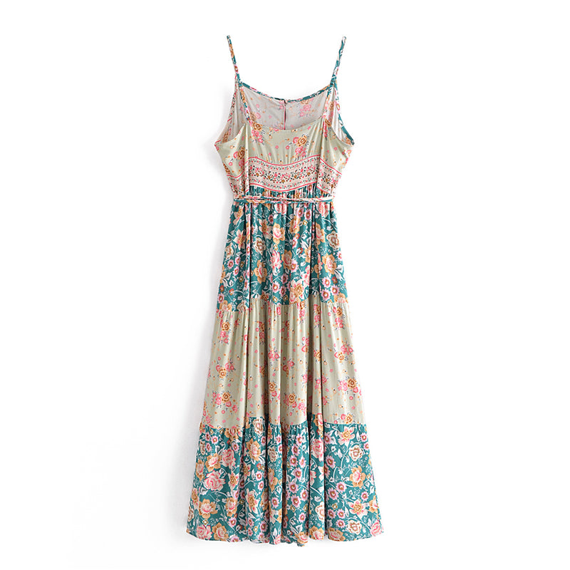 Field of Dreams Bohemian Floral Maxi Dress | Moonlight Gypsea